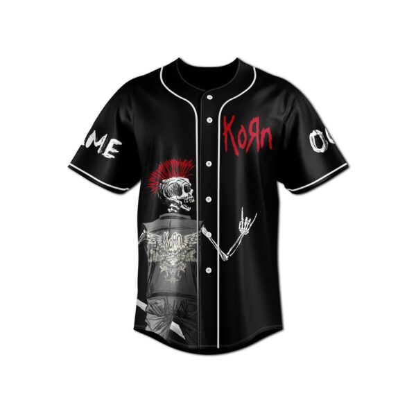 Korn Baseball Jersey For Men Women And Kids Gift for Fans