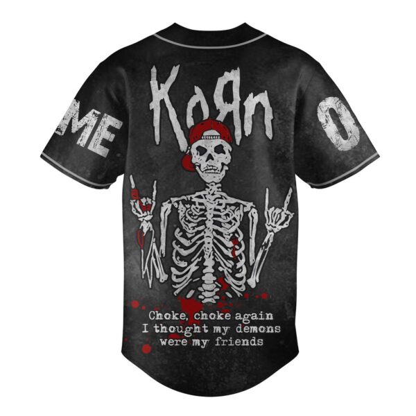 Korn Baseball Jersey For Men Women And Kids Gift for Fans