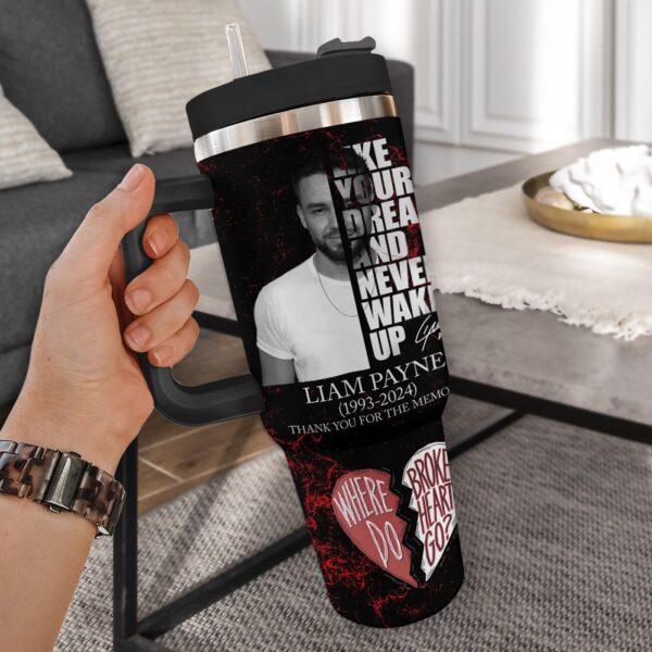 Liam Payne 40oz Stanley Tumbler – Gift for Fans – Gift for Fans
