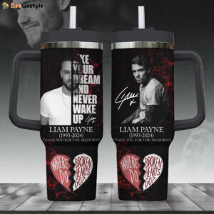 Liam Payne 40oz Stanley Tumbler - Gift for Fans - Gift for Fans