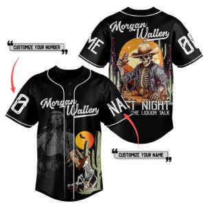 Morgan Wallen Baseball Jersey For Men Women And Kids Gift