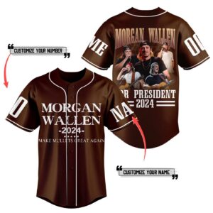 Morgan Wallen Baseball Jersey For Men Women And Kids Gift