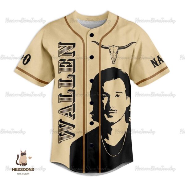 Morgan Wallen Baseball Jersey, Wallen Western Jersey, Cowboy Wallen Jersey Shirt, Morgan Wallen Shirt, Personalized Shirt, Men Shirt
