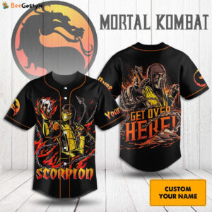 Mortal Kombat Baseball Jersey For Men Women And Kids Gift for Fans