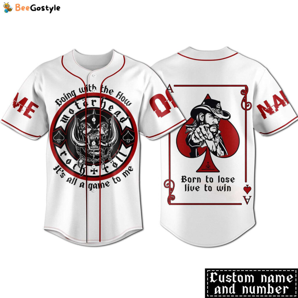 Motorhead Baseball Jersey For Men Women And Kids Gift for Fans Motorhead Baseball Jersey For Men Women And Kids Gift for Fans