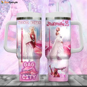 Nicki Minaj 40oz Stanley Tumbler - Gift for Fans - Gift for Fans