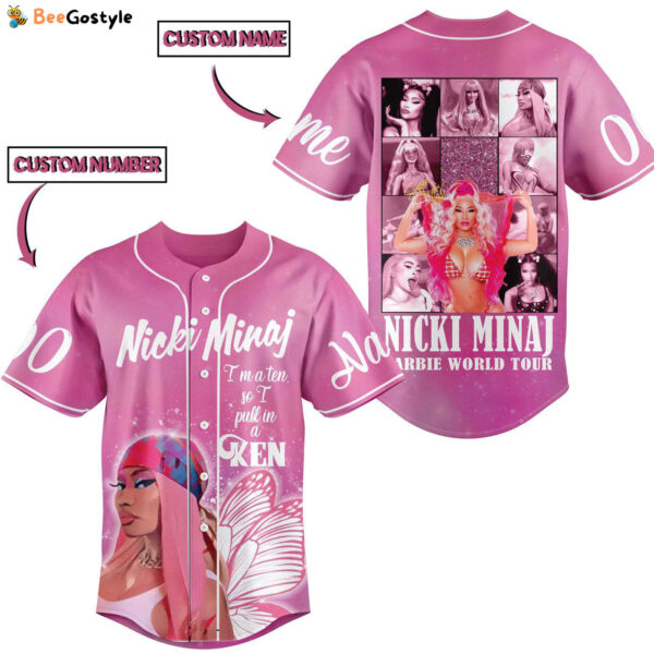 Nicki Minaj Baseball Jersey For Men Women And Kids Gift for Fans