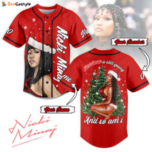 Nicki Minaj Baseball Jersey For Men Women And Kids Gift for Fans