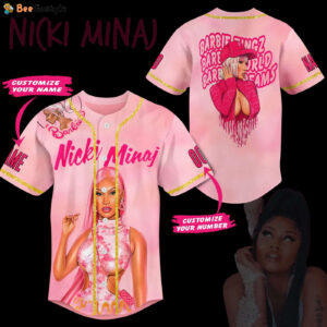Nicki Minaj Baseball Jersey For Men Women And Kids Gift for Fans