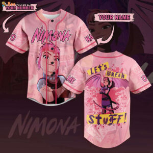 Nimona Baseball Jersey For Men Women And Kids Gift for Fans