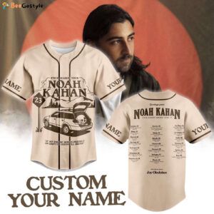 Noah Kahan Baseball Jersey For Men Women And Kids Gift for Fans
