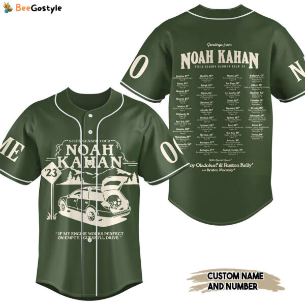 Noah Kahan Baseball Jersey For Men Women And Kids Gift for Fans