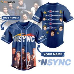 NSYNC Baseball Jersey For Men Women And Kids Gift for Fans