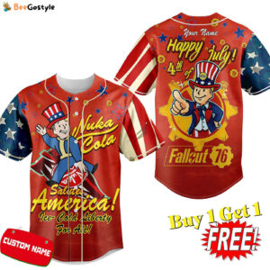 Nuka Cola Baseball Jersey For Men Women And Kids Gift for Fans