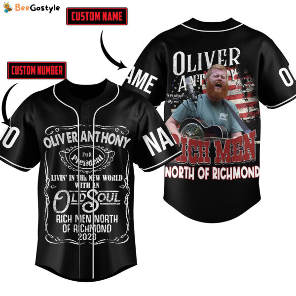 Oliver Anthony Baseball Jersey For Men Women And Kids Gift for Fans