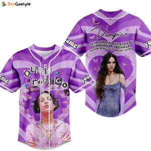 Stylish Olivia Rodrigo Baseball Jersey for Men Women & Kids – Perfect Blend of Fashion & Comfort