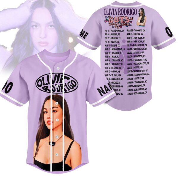 Shop the Trendy Olivia Rodrigo Baseball Jersey for Men Women & Kids!