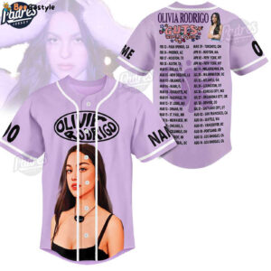 Get the Ultimate Olivia Rodrigo Guts Tour Baseball Jersey – Custom Style!