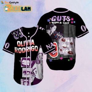 Get Ready for Olivia Rodrigo Guts World Tour with a Custom Baseball Jersey