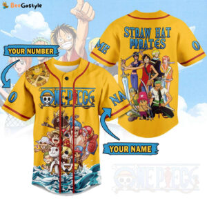 One Piece Baseball Jersey For Men Women And Kids Gift for Fans