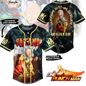 One-Punch Man Baseball Jersey For Men Women And Kids Gift for Fans