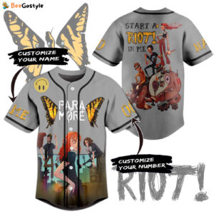 Paramore Riot!Baseball Jersey For Men Women And Kids Gift for Fans