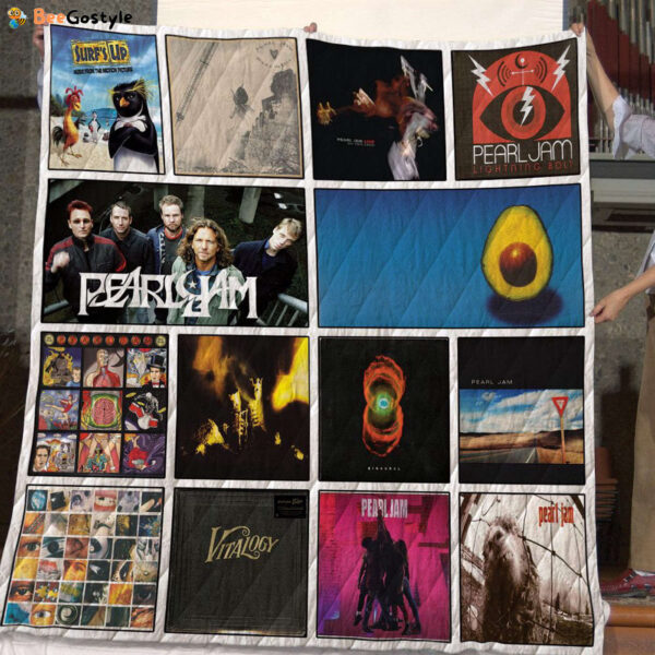 Pearl Jam 3 Quilt Blanket For Fans Home Decor Gift 1