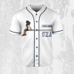 Personalize SZA Good Days Jersey, Sza Baseball Jersey, SOS New Album Gift for Fans