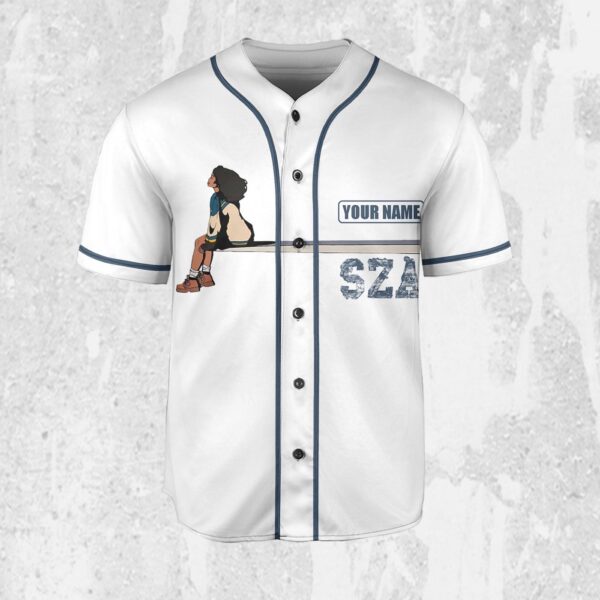 Personalize SZA Good Days Jersey, Sza Baseball Jersey, SOS New Album Gift for Fans