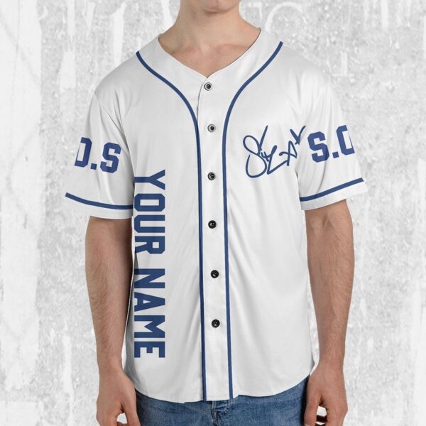 Personalize SZA New Album Blue And White Jersey, Sza Baseball Jersey Gift for Fans