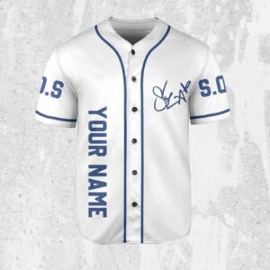 Personalize SZA New Album Blue And White Jersey, Sza Baseball Jersey Gift for Fans