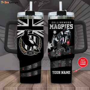 Personalized Collingwood FC 40oz Stanley Tumbler - Gift for Fans - Gift for Fans