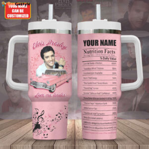 Personalized Elvis Presley 40oz Stanley Tumbler Gift - Gift for Fans - Gift for Fans