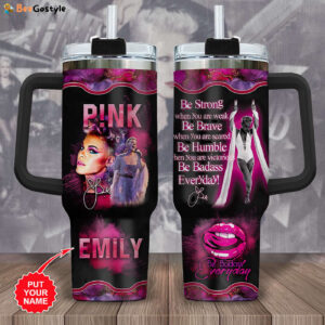 Personalized P!nk 40oz Stanley Tumbler Gift - Gift for Fans - Gift for Fans