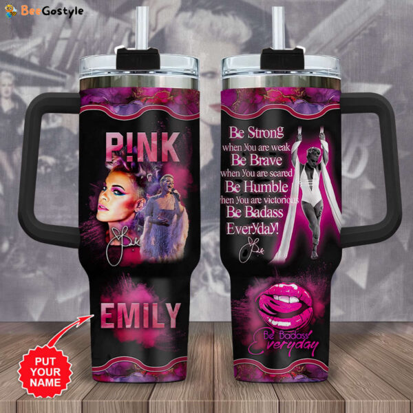 Personalized P!nk 40oz Stanley Tumbler Gift – Gift for Fans – Gift for Fans