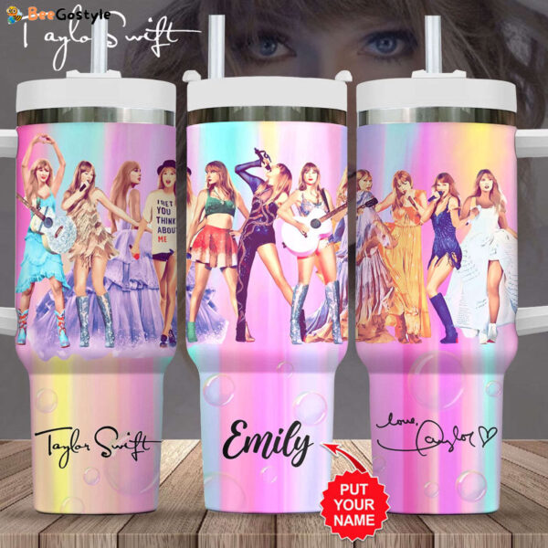 Personalized Taylor Swift 40oz Stanley Tumbler – Gift for Fans – Gift for Fans