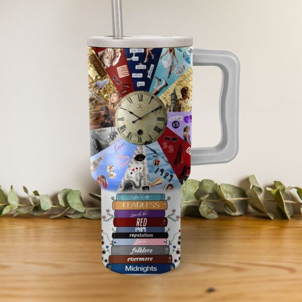Personalized Taylor Swift 40oz Stanley Tumbler – Gift for Fans – Gift for Fans