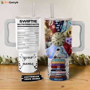 Personalized Taylor Swift 40oz Stanley Tumbler - Gift for Fans - Gift for Fans
