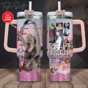 Personalized Taylor Swift 40oz Stanley Tumbler – Gift - Gift for Fans - Gift for Fans 1