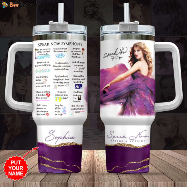 Personalized Taylor Swift 40oz Stanley Tumbler – Gift – Gift for Fans – Gift for Fans