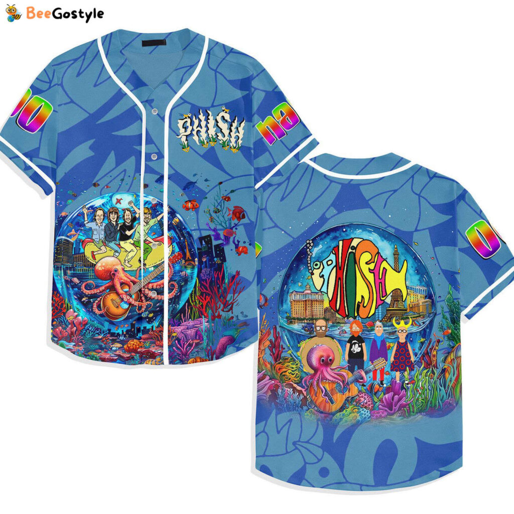 Phish Baseball Jersey For Men Women And Kids Gift for Fans Phish Baseball Jersey For Men Women And Kids Gift for Fans