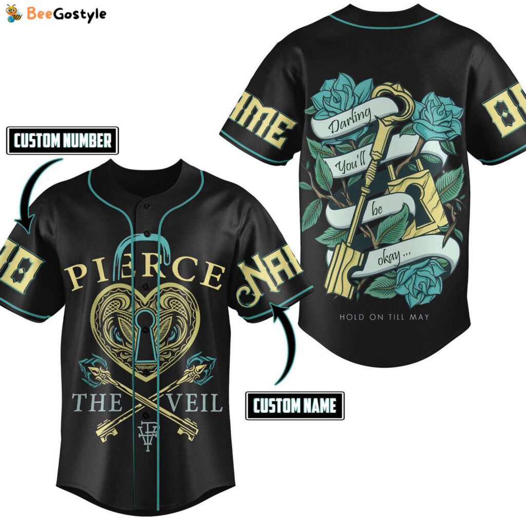 Pierce The Veil Baseball Jersey For Men Women And Kids Gift for Fans Pierce The Veil Baseball Jersey For Men Women And Kids Gift for Fans