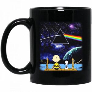 Pink Floyd Dark Side Of Moon Snoopy & Peanut Mug Gift Idea 1