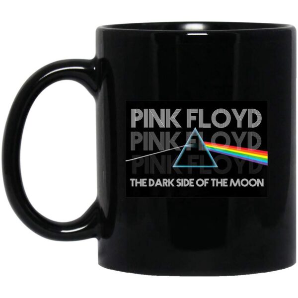 Pink Floyd Dark Side of the Moon Short Sleeve Mug 11 oz 15 oz Black Mug