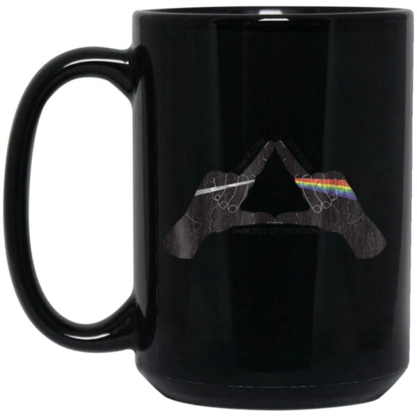 Pink Floyd Dark Side of the Moon Short Sleeve Mugs 11 oz 15 oz Black Mug