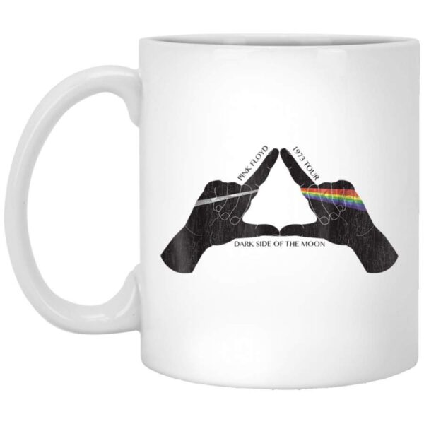 Pink Floyd Dark Side of the Moon Short Sleeve Mugs White Mug