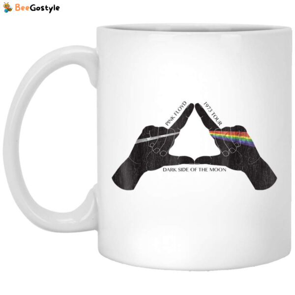 Pink Floyd Dark Side of the Moon Short Sleeve Mugs White Mug