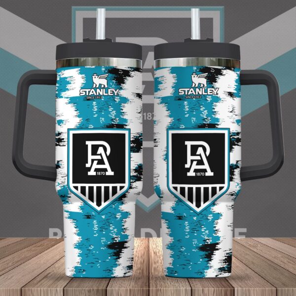 Port Adelaide FC 40oz Stanley Tumbler – Gift for Fans – Gift for Fans