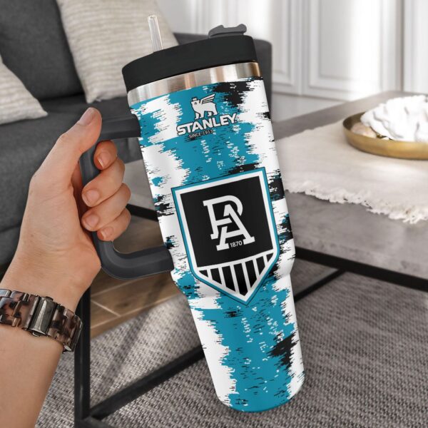 Port Adelaide FC 40oz Stanley Tumbler – Gift for Fans – Gift for Fans