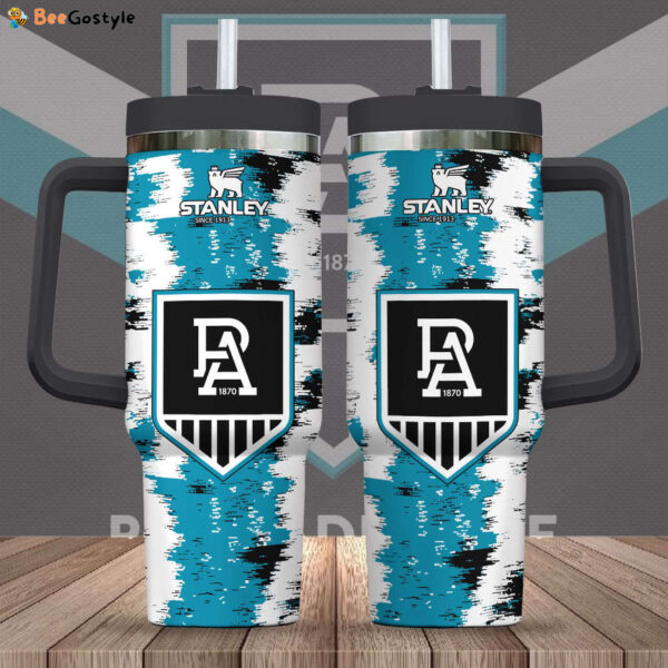 Port Adelaide FC 40oz Stanley Tumbler – Gift for Fans – Gift for Fans